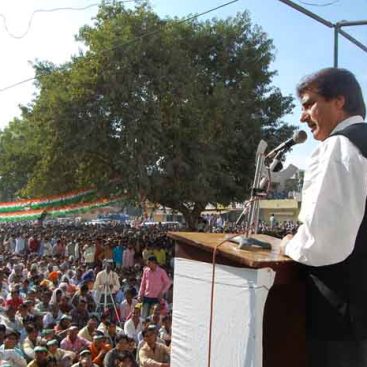 Rally with Raj Babbar Ji